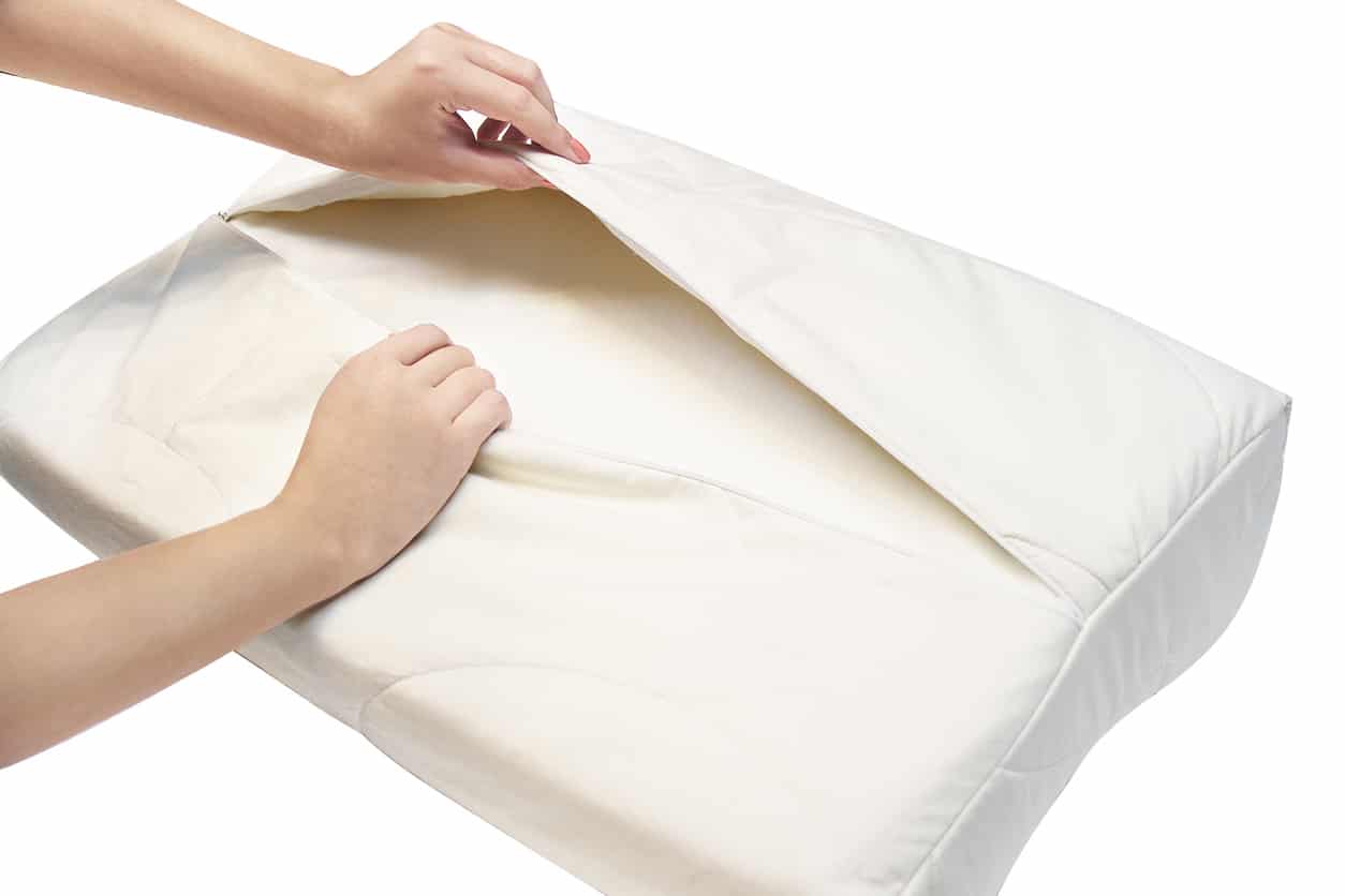 how to wash memory foam pillow