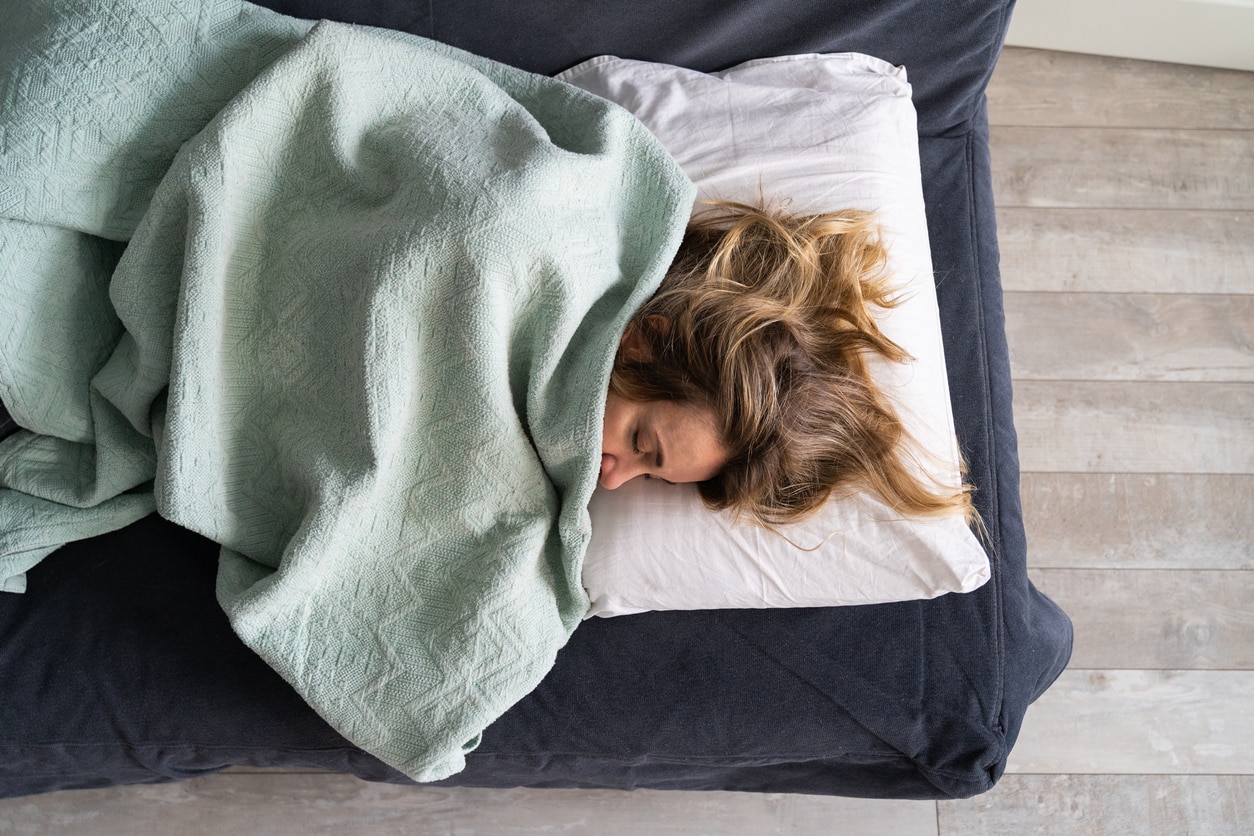 weighted blanket side sleeper