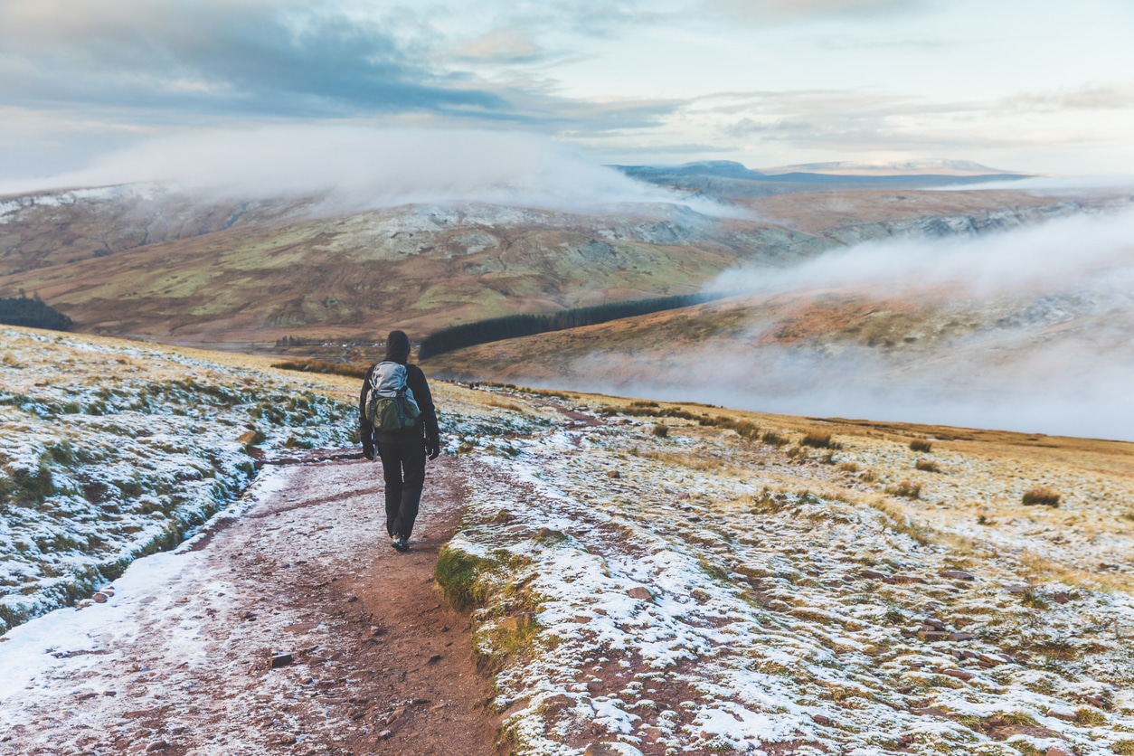 does walking in the cold make you tired