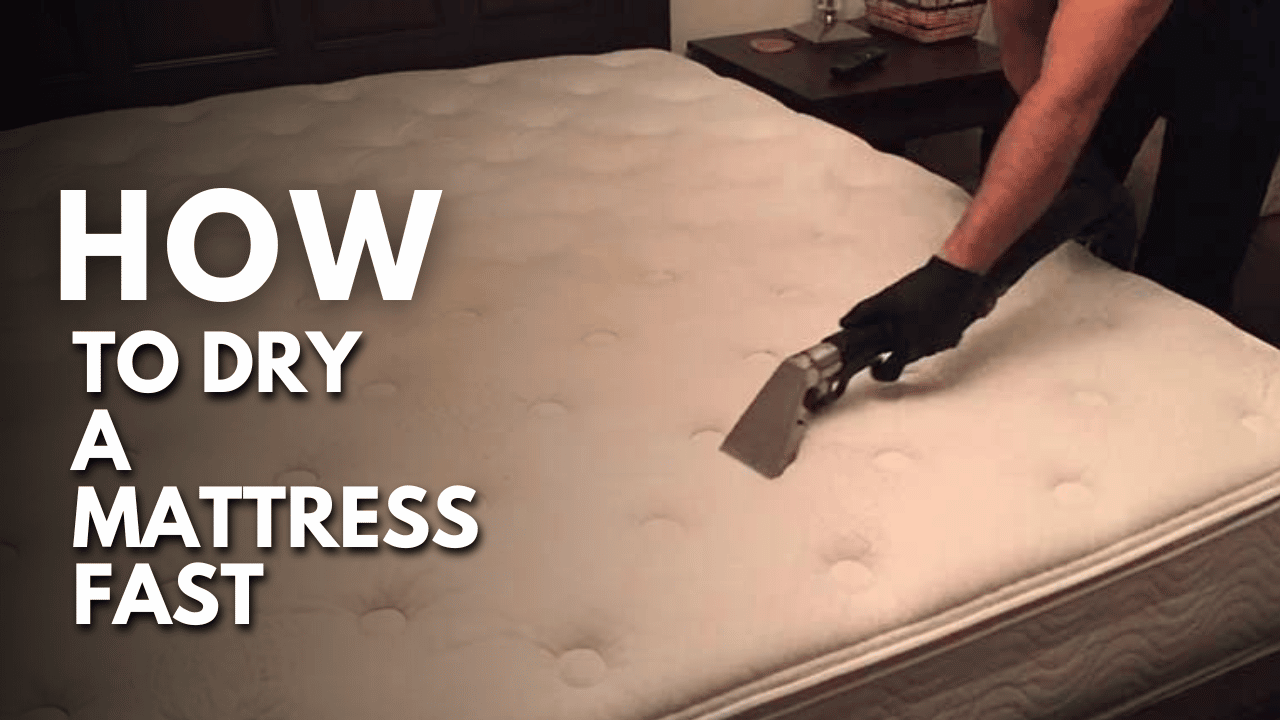 How to Dry a Mattress Fast Thumbnail